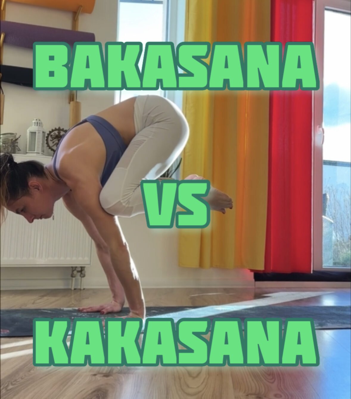 Bakasana i Kakasana – balanse na rękach wzmacniające siłę i koncentrację
